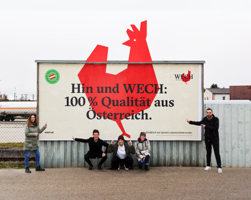 WECH Imagekampagne (c) Christian Winkler vlnr: M.Stingl; D.Pipal; M.Pieber; M.Karulle; D.Edlinger